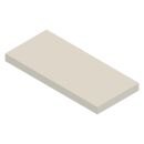 High-Tech Schaum Matratze BASIC KS PLUS 90/190 H2 Cool-Touch-Bezug (Stoff 65% Polyester / 35% Viskose, Füllung 100% Polyester)